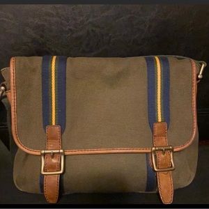 Vintage Fossil Messenger Bag
